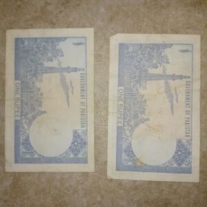 Vintage One Rupee Notes